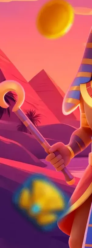 شخصية فرعونية من لعبة Sun of Egypt